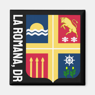 Aimant Armoiries - La Romana, République Dominicaine