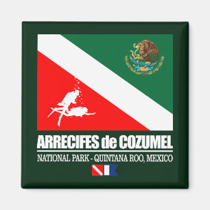 Aimant Arrecifes de Cozumel (sq)