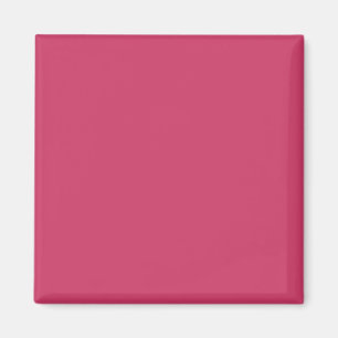 Aimant Arrière - plan personnalisé Fuchsia Berry Pink