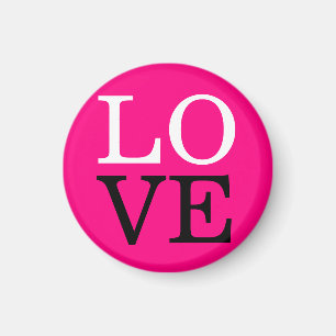 Aimant Arrière - plan rose Mariage d'amour