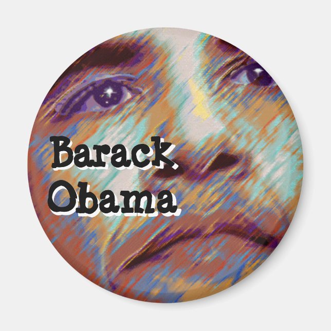 Aimant Arrondi - Customisé (Devant)