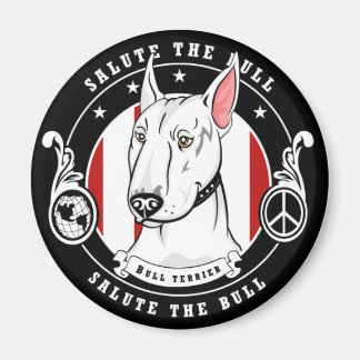Aimant Arrondi magnétique Bull Terrier