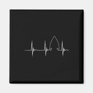 Aimant Arrowhead Hunter Heartbeat Ekg Pulse Hunter Flint
