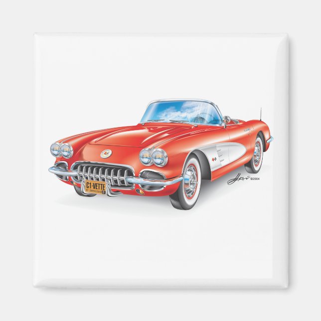 AIMANT ART AUTOMOBILE C-ONE (Devant)