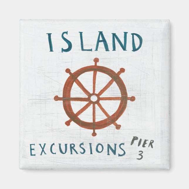 Aimant Art côtier | Excursions sur les îles (Devant)