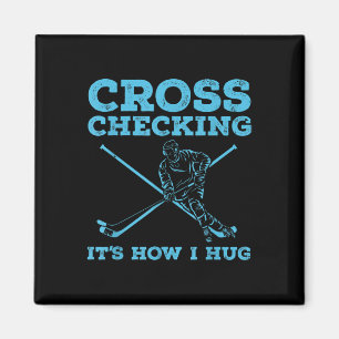 Aimant Art de hockey sur glace cool Hommes Femmes Amateur