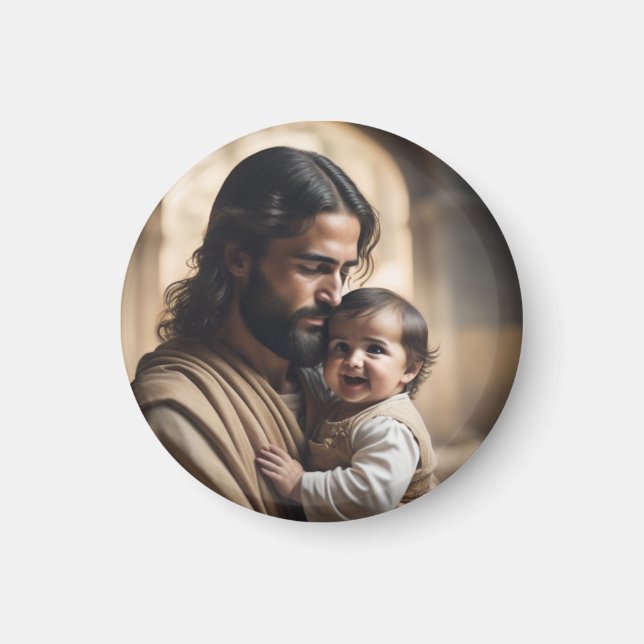 Aimant art de Jésus (Devant)