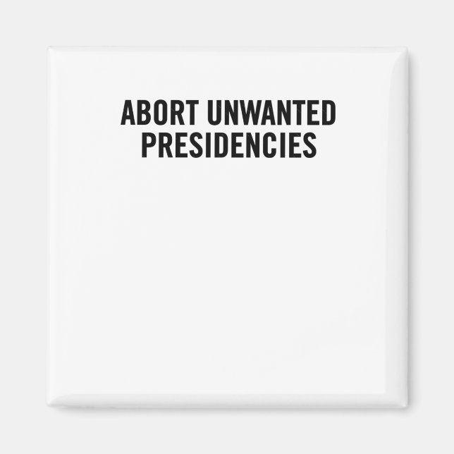 Aimant Art de la résistance politique - Abandonner les pr (Devant)
