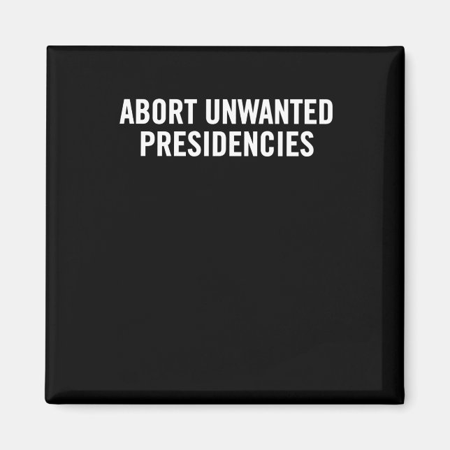 Aimant Art de la résistance politique - Abandonner les pr (Devant)