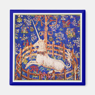 Aimant Art de licorne - "la licorne en captivité "