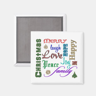 Aimant Art de Noël