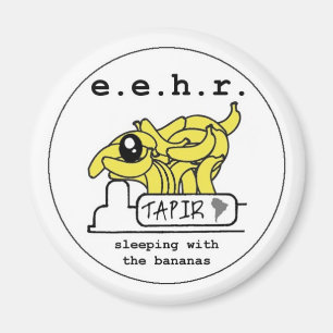 Aimant Art de représentation de banane