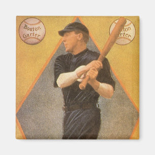 Aimant Art d'étiquette de produit vintage, jarretière de 