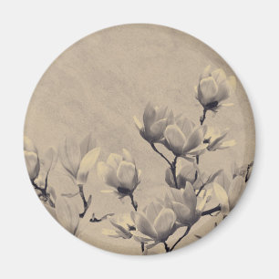 Aimant Art floral de beau ressort vintage