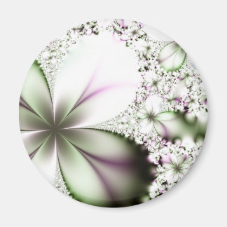 Aimant Art fractal floral