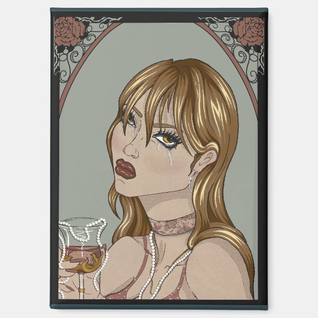 Aimant Art nouveau (Recto)