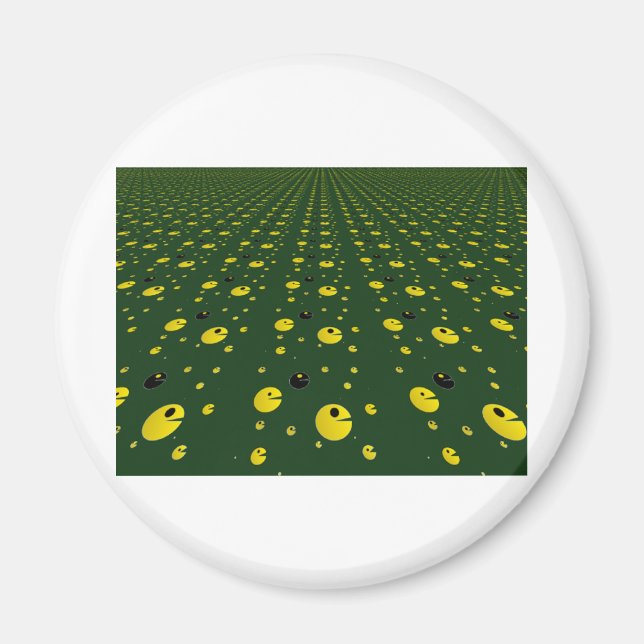 Aimant Art numérique (Devant)