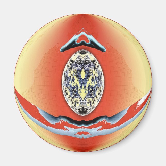 Aimant Art par Aliens - Médaillon (Devant)