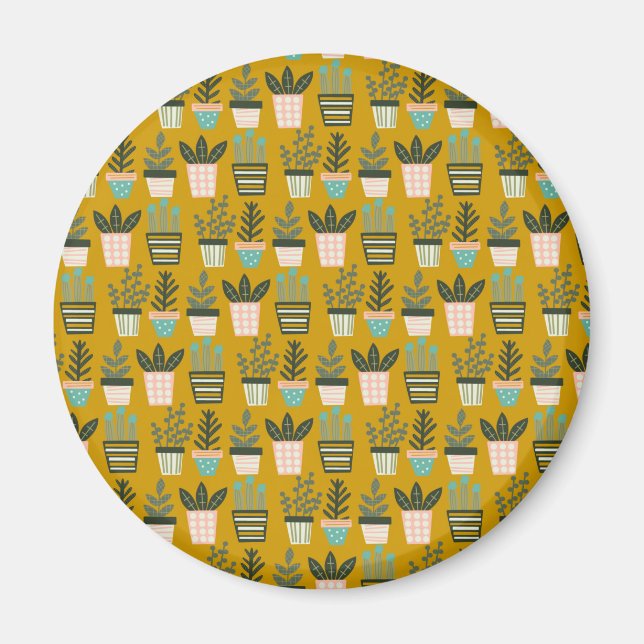 Aimant Art Plante esthétique (Devant)