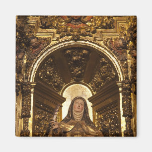 Aimant Art religieux représentant Santa Teresa