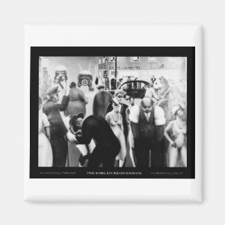 Aimant Art Renaissance de Harlem - "Ceinture noire"