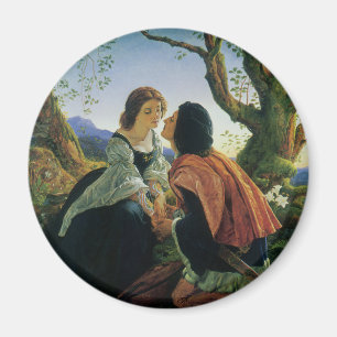 Aimant Art vintage, Amateurs de Dusk, Sir Joseph Noel Pat