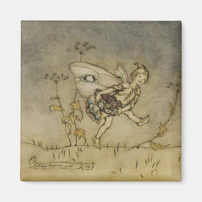 Aimant Arthur Rackham | Fairy, illustration de 'A Midsu (Devant)