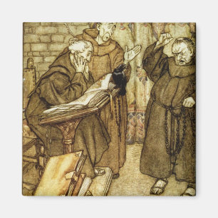 Aimant Arthur Rackham  Illustration 'du choucas du Rhésu