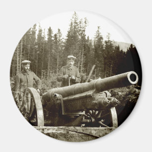 Aimant Artillerie de 1915 Allemands