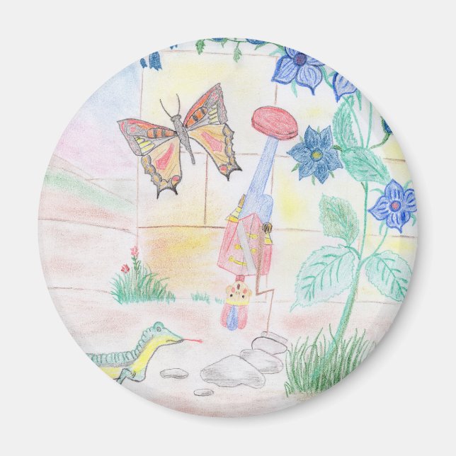 Aimant Artisanat sur mesure pour les enfants, jouet pour  (Devant)