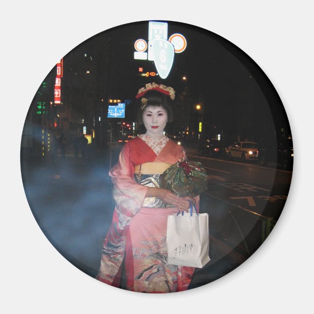 Aimant Asakusa Geisha Neo Tokyo (Devant)