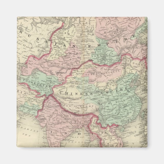 Aimant Asie 19 (Devant)