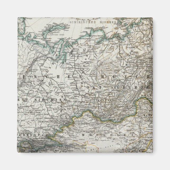 Aimant Asie du Nord et Asie centrale (Devant)