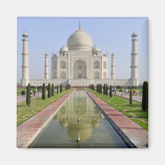 Aimant Asie, Inde, Uttar Pradesh, Agra. Le Taj 5 (Devant)
