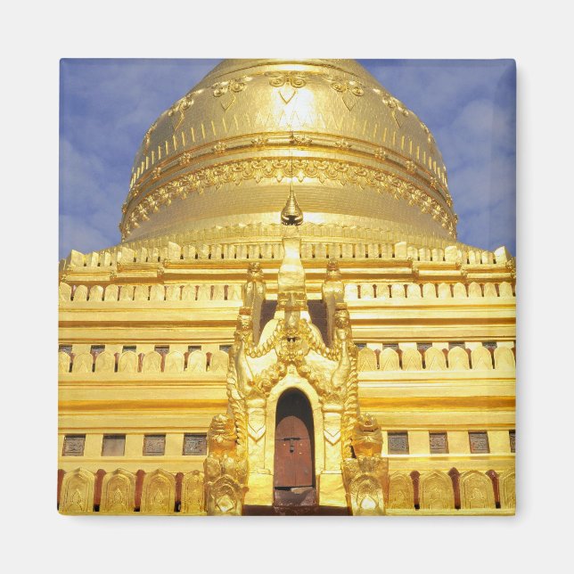 Aimant Asie, Myanmar (Birmanie), Bagan (païen). Le Shwe (Devant)