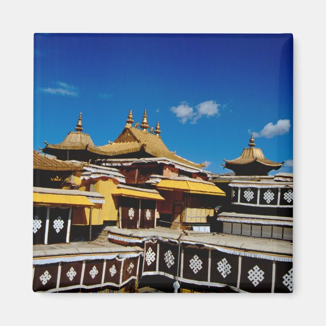 Aimant Asie, Tibet, Lhassa, Potala Palace alias Rouge (Devant)