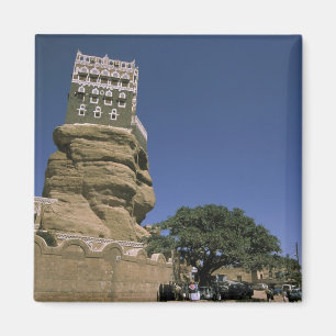 Aimant Asie, Yémen, Wadi Dhar. Rock Palace ou Dar Al