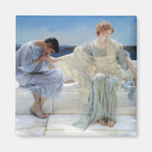 Aimant Ask Me No More par Sir Lawrence Alma Tadema