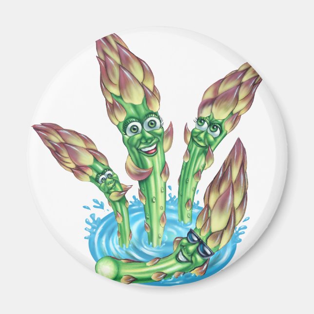 Aimant asperge (Devant)