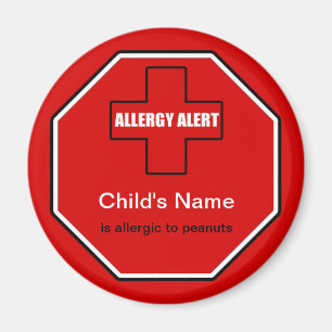 Aimant Aspiration allergique Médicale Alerte allergique