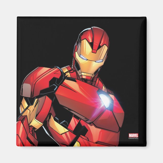 Aimant Assemblage d'Iron Man (Devant)