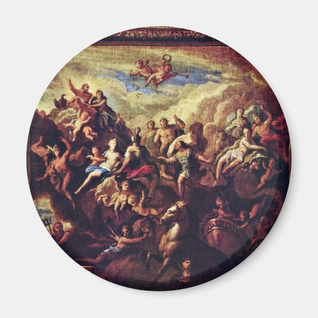 Aimant Assemblée Des Dieux Sur Le Mont Olympe (Devant)