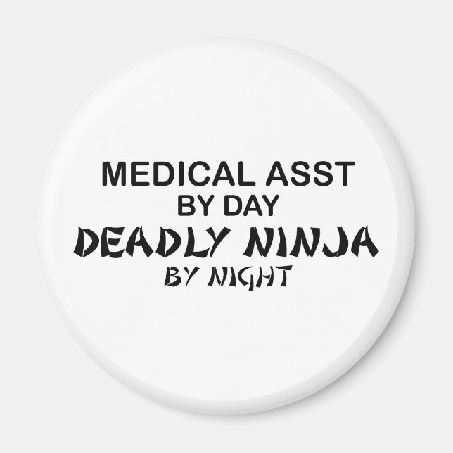 Aimant Assistant Médicale Deadly Ninja (Devant)