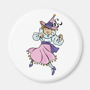 Aimant Assistant vintage de Oz, Mignonne fille de danse M