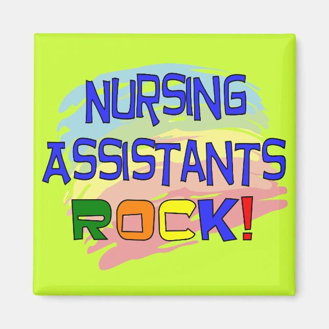 Aimant Assistants en soins infirmiers ROCK (Devant)