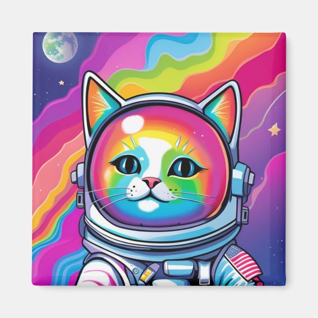 Aimant Astro-Cat (Devant)