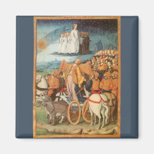 Aimant Astronomie céleste vintage Puissance des cieux