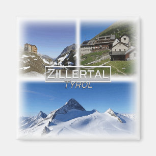 Aimant AT0020 Europe, Autriche, Tyrol, Zillertal, Frigo