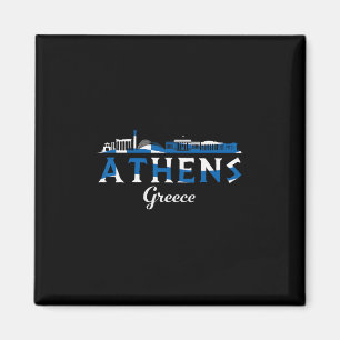 Aimant Athènes Grèce Destination Grecque Voyage Vacances