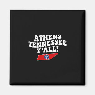 Aimant Athènes Tennessee Y'all Tn Vacances du Sud 